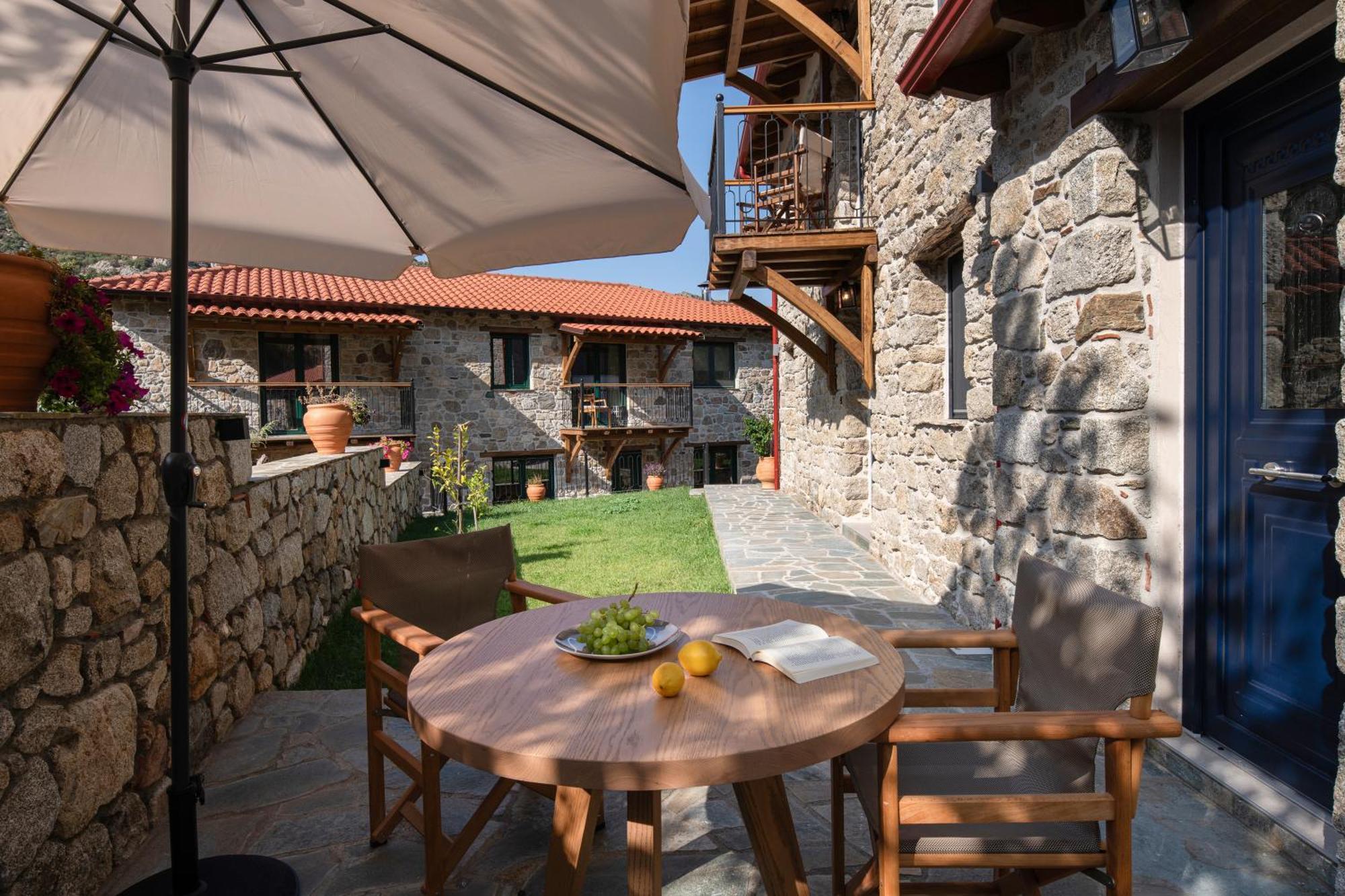 Lithos Villas Apollon Sykia Chalkidikis Bagian luar foto