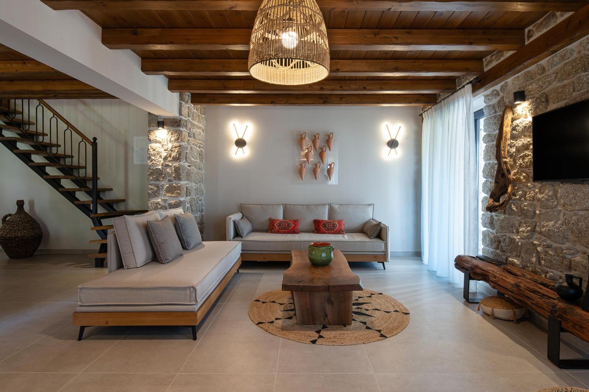 Lithos Villas Apollon Sykia Chalkidikis Bagian luar foto